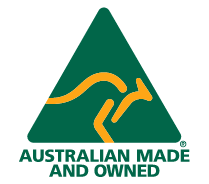 An Australian Made and Owned symbol