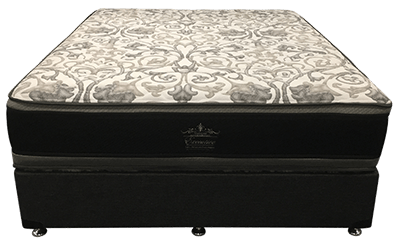 Galligans executive mattress ensemble with individually pocketed spring unit