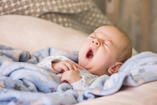Baby yawning - what is sleep-talking? Galligans Adelaide. 